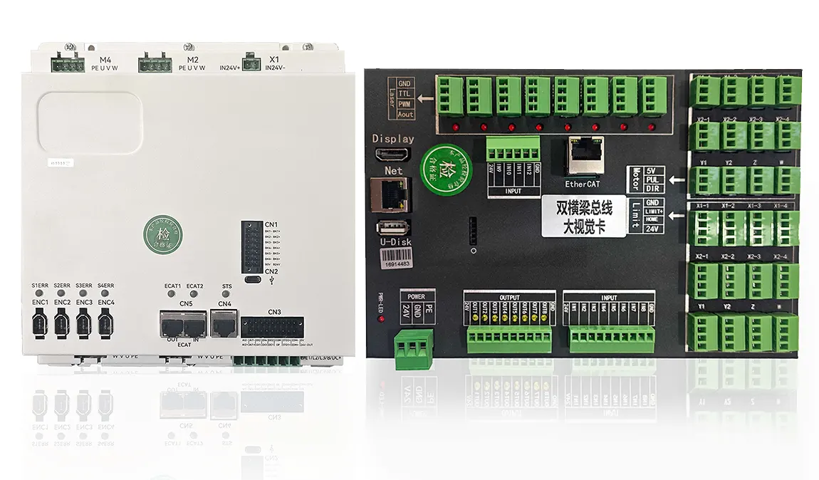 ZJE716-130 Ethercat Laser Control Board For Galvanometer Dual Flight Acrylic